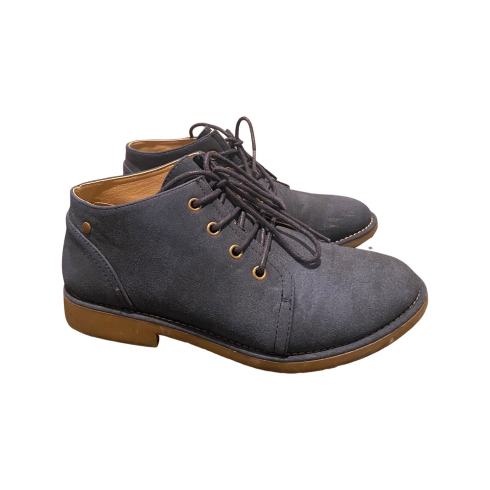 Navy Suede Shoes